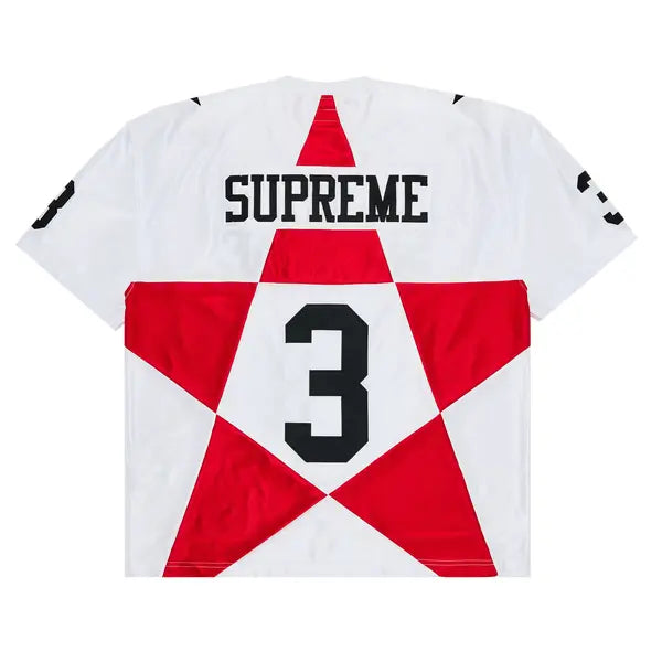 Supreme Star Football Jersey 'White'