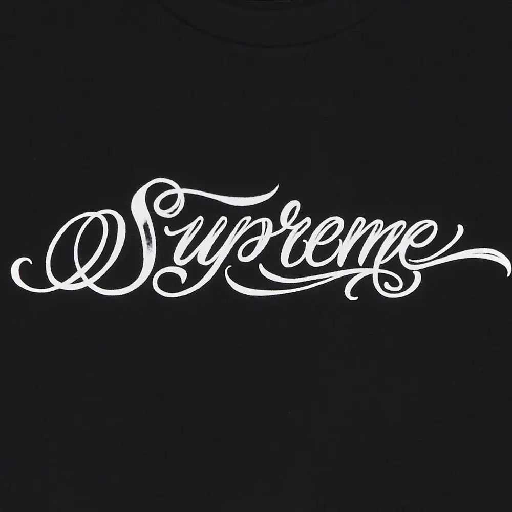 Supreme Script Tee 'black