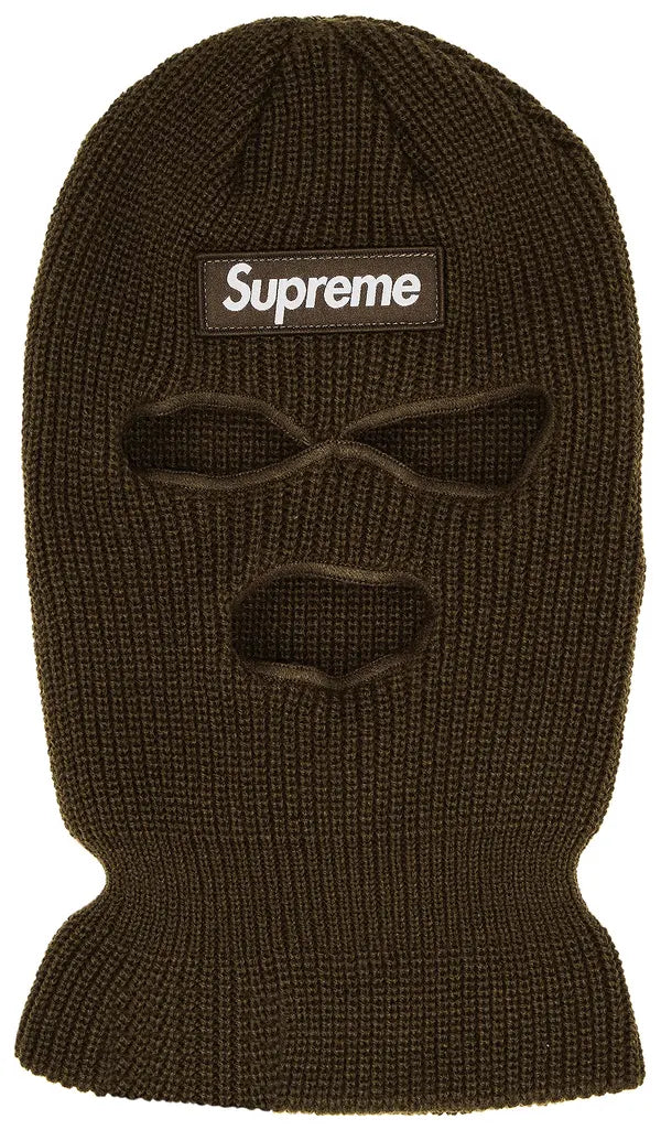 Supreme New Era Box Logo Balaclava 'Brown'