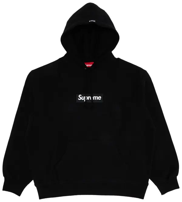 Supreme Box Logo Hooded Sweatshirt 'Black' 2024