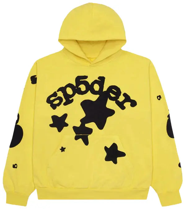 Sp5der Beluga Hoodie 'Yellow'