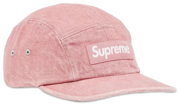 Supreme Denim Camp Cap (SS25) Pink