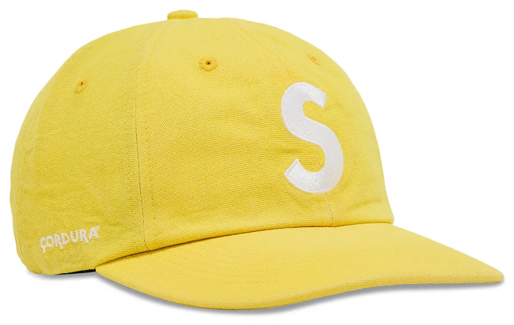 Supreme Cordura Denim S Logo 6-Panel 'Yellow'