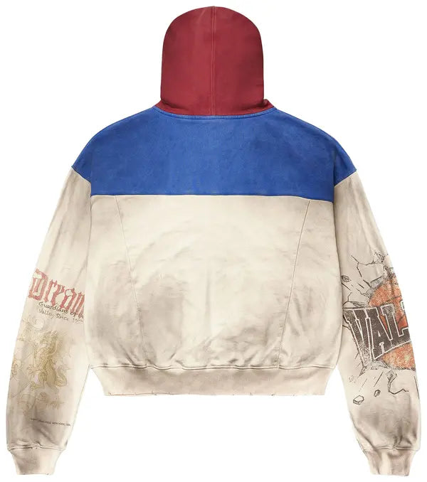 Vale Forever - Wonderland Zip Up - Cream/Multi