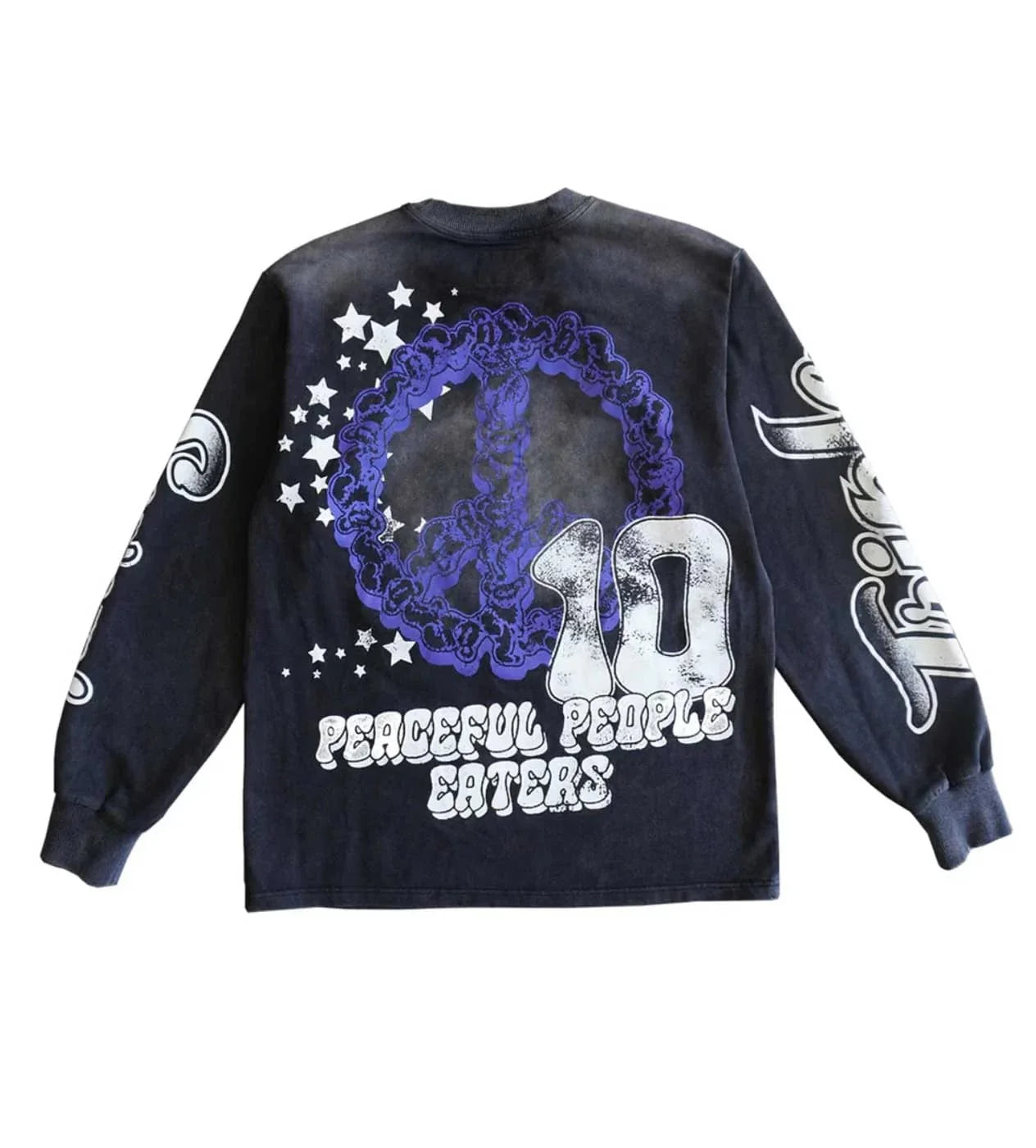TRIPLE SEVENS FOOTBALL L/S BLACK/PURPLE