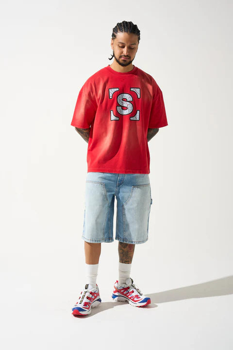 "SALINE" Denim Shorts Serenede