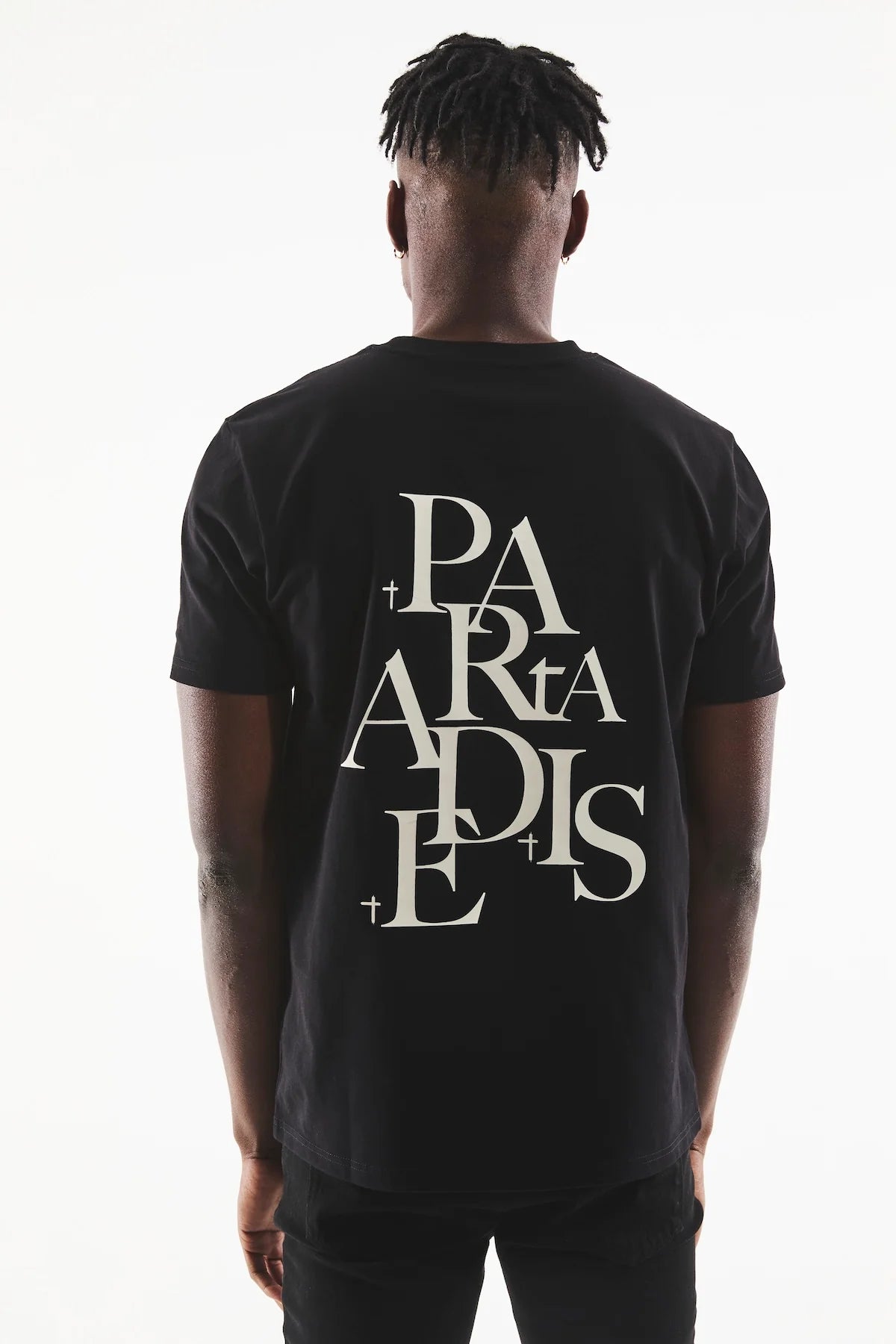 LIAM SHORT SLEEVE TEE | BLACK PARADISE