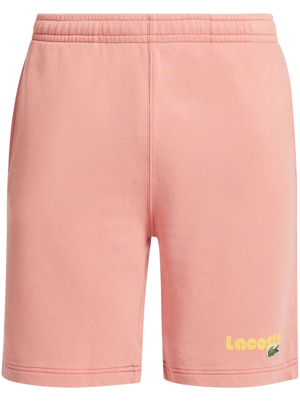 Lacoste logo-print organic cotton track shorts