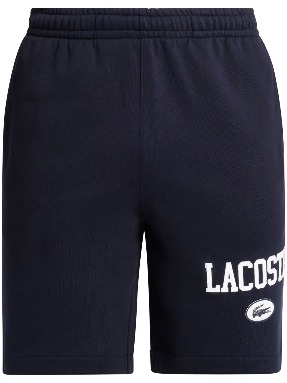Lacoste logo-print organic cotton shorts