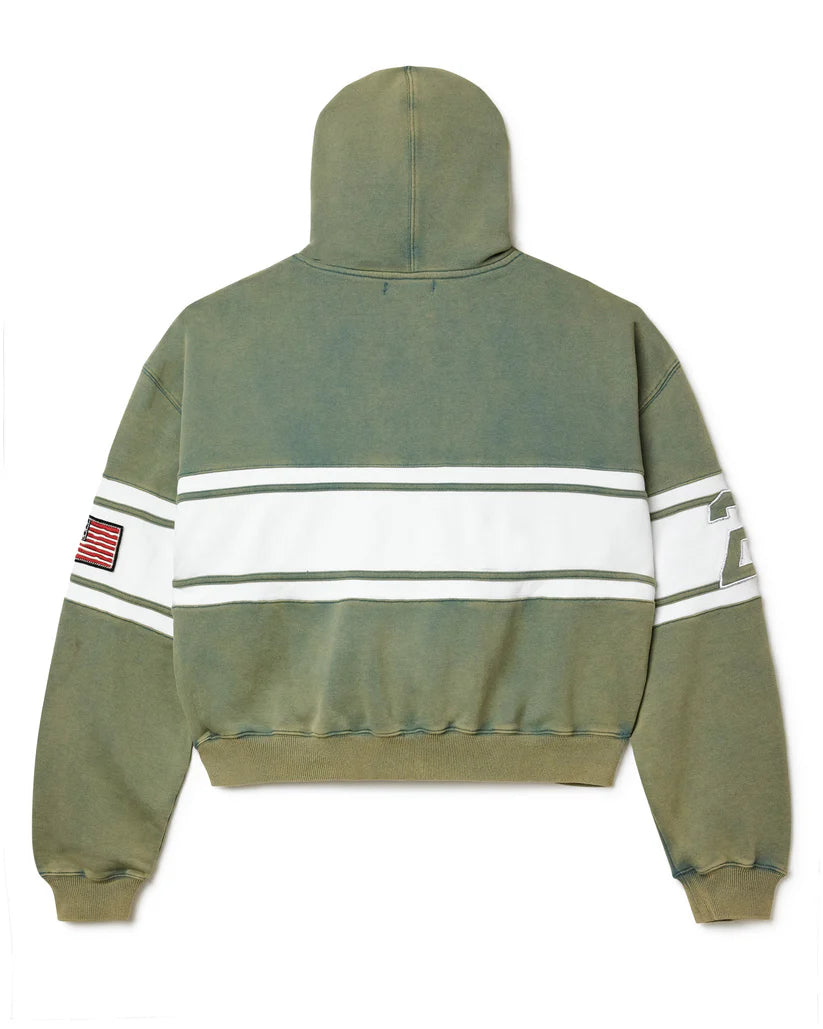 VALE FOREVER FOREST CURSIVE ZIP UP HOODIE