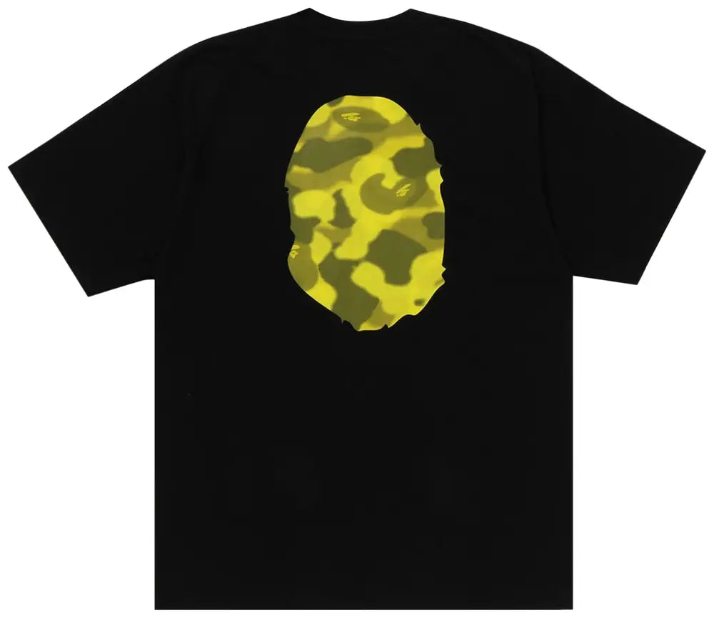 BAPE Radiation Camo Big Ape Head Tee 'Black'