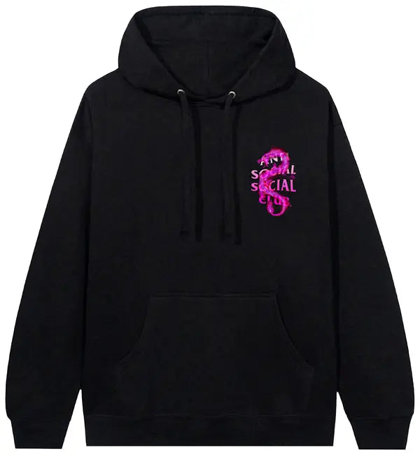 Anti Social Social Club Summer In Minsk Hoodie 'Black'