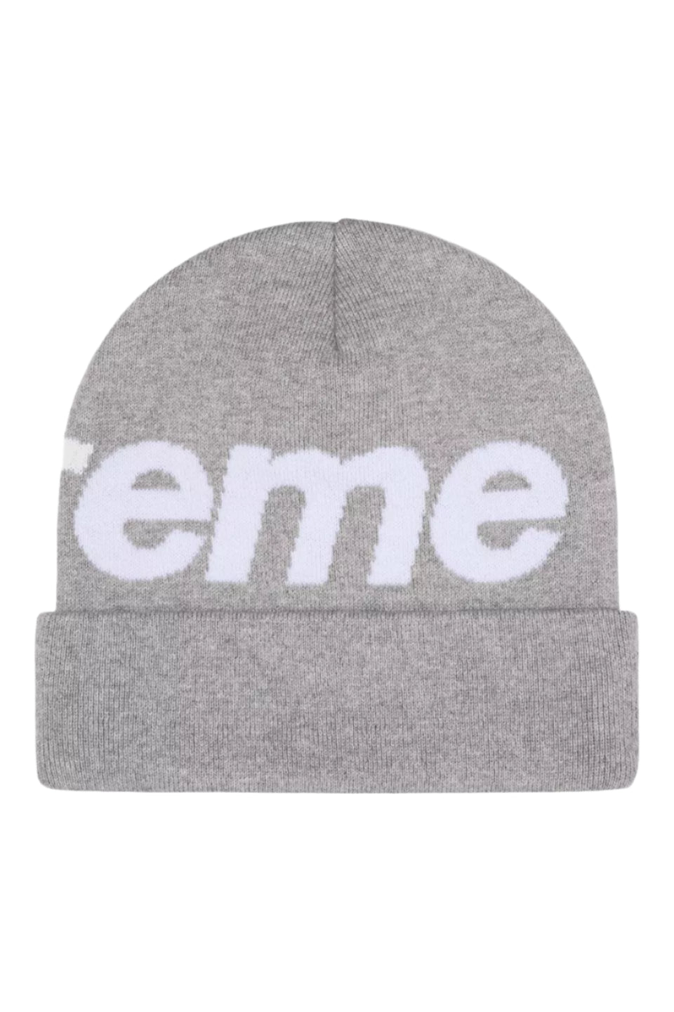 Supreme Big Logo Beanie FW24 (Grey)