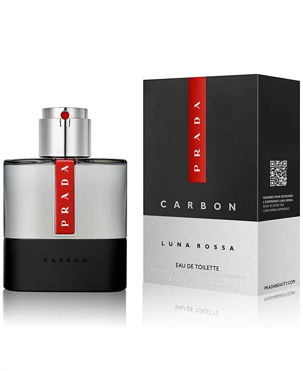 Luna Rossa Carbon Eau de Toilette Spray, 1.6 oz.