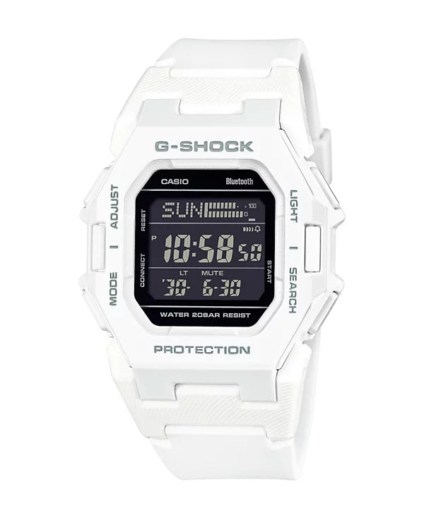 G-Shock Men's Digital White Resin Watch, 46.3mm GDB500-7