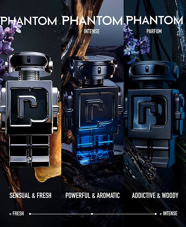 Men's Phantom Eau de Toilette Spray, 3.4-oz.