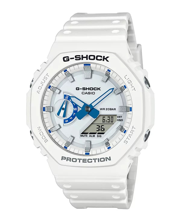 Men's White Resin Watch, 45.4mm