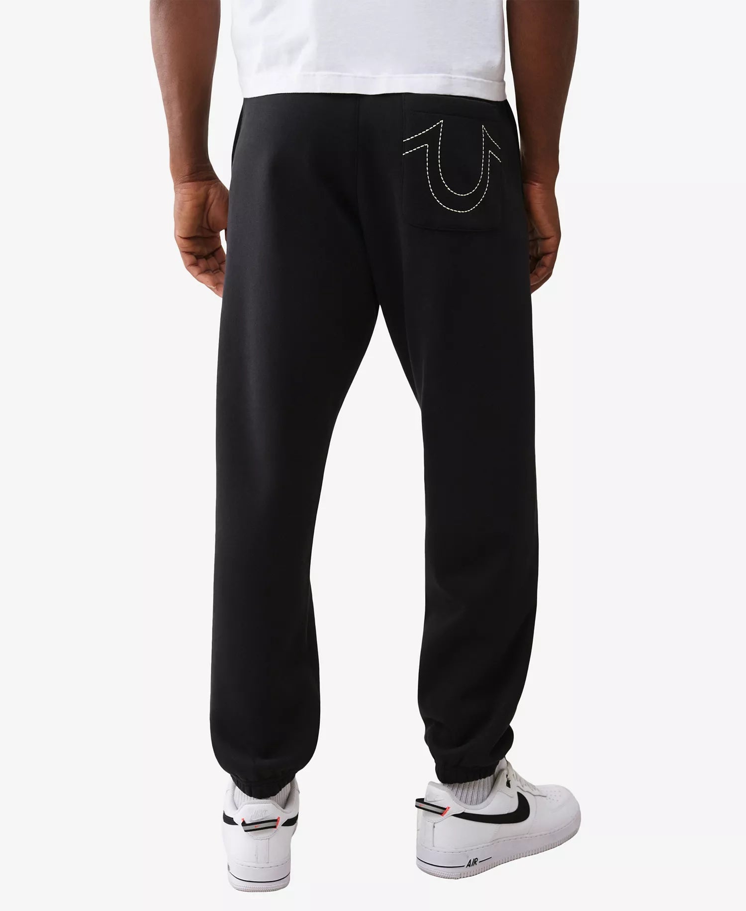 True Religion Men's Applique Regular-Fit Joggers