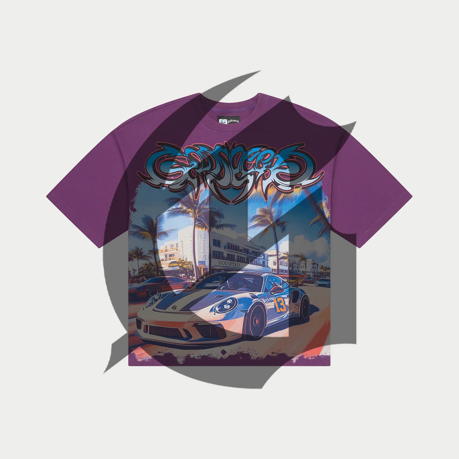 Car Meet Miami (Purple Wash)