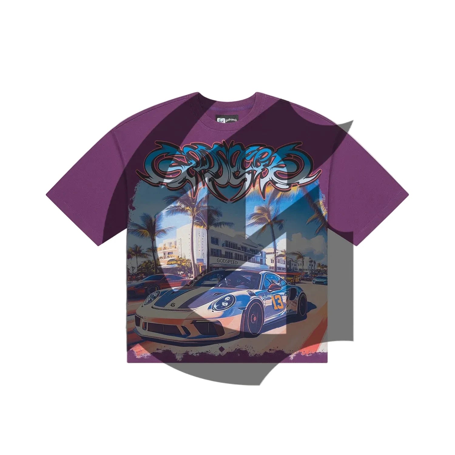 Car Meet Miami (Purple Wash)