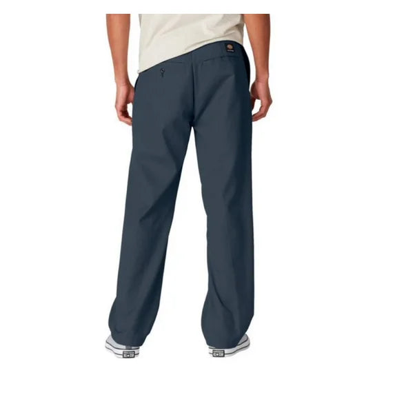 FLEX Skinny Fit Double Knee Work Pants ( Airforce Blue )