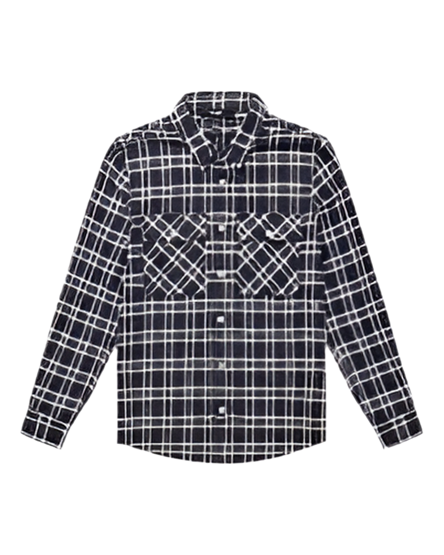 PARADOX LS SHIRT INDIGO FADE