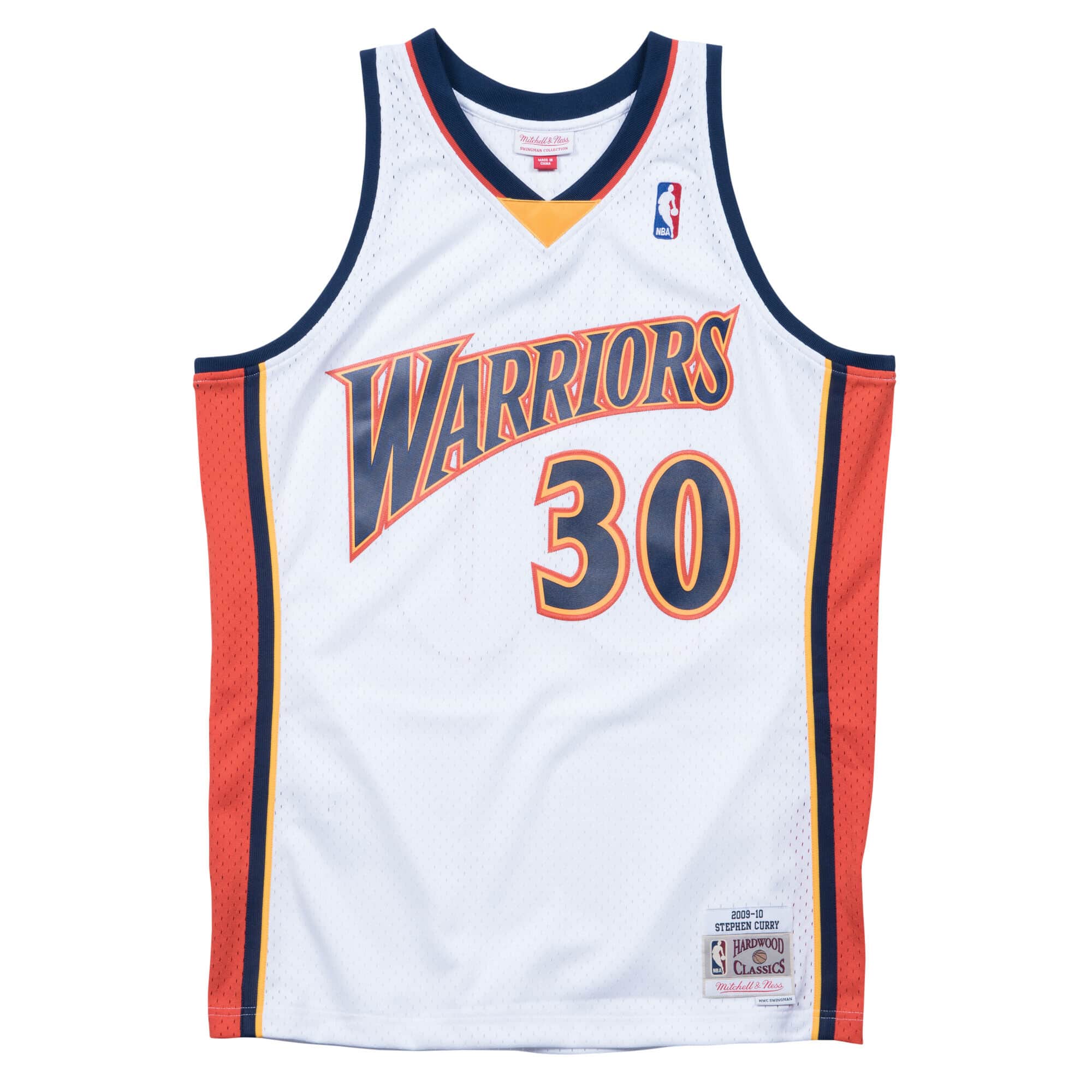 Mitchell & Ness NBA Men's Warriors Stephen Curry 2009-10 Jersey