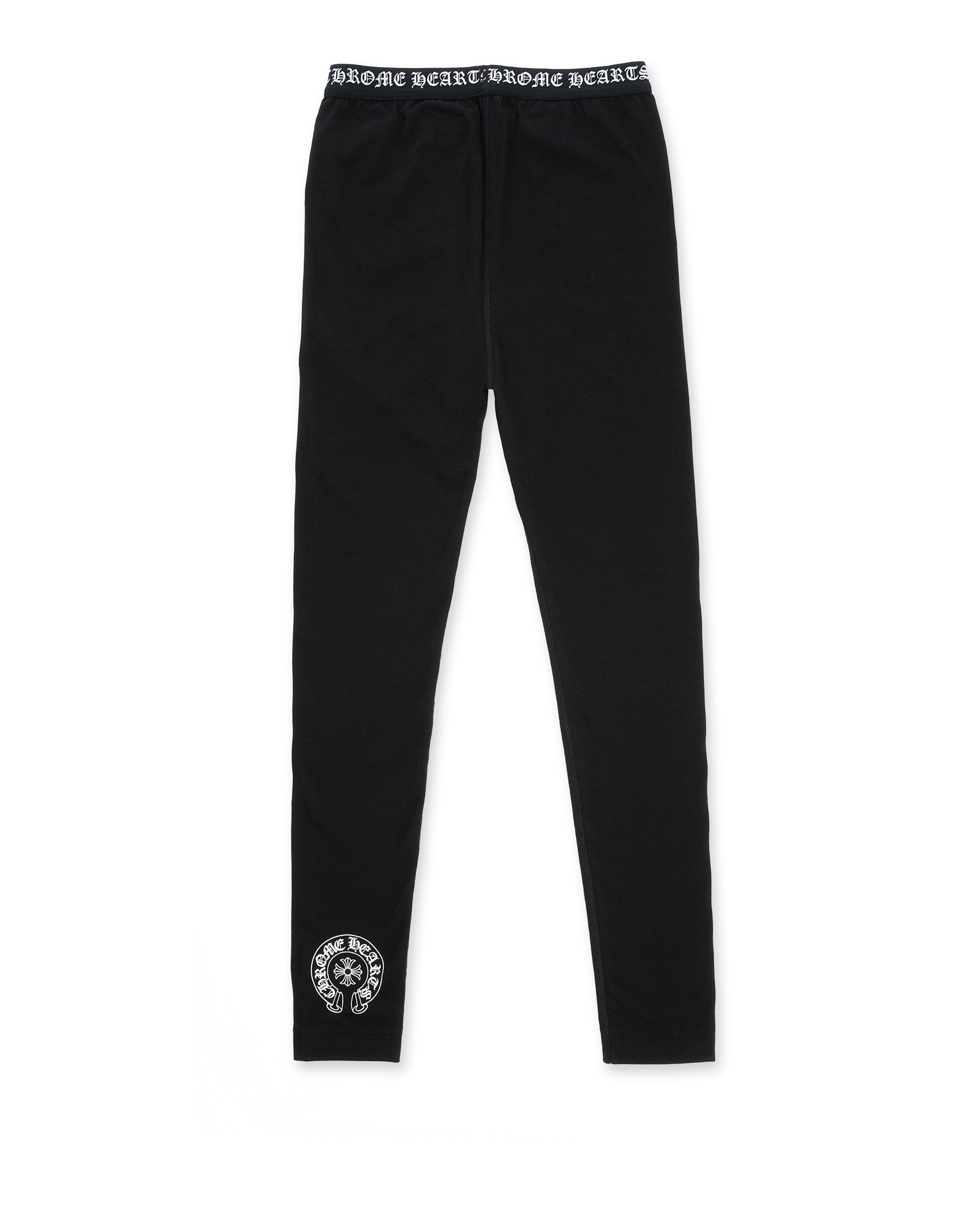 Chrome Hearts Logo Leggings Black