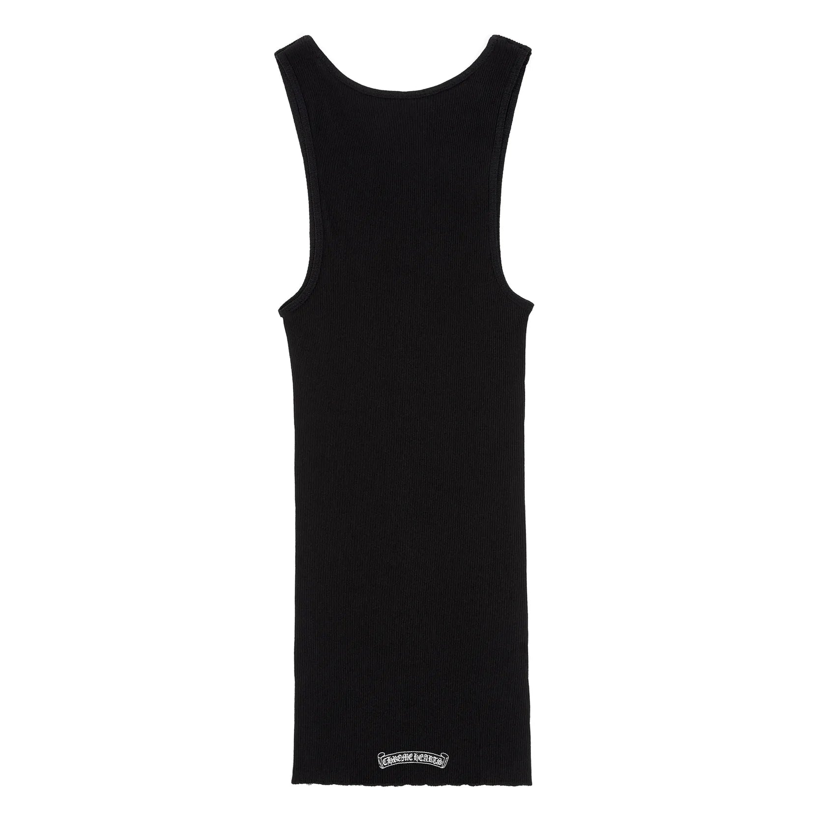 Chrome Hearts Hairy Cross Rib Tank Black