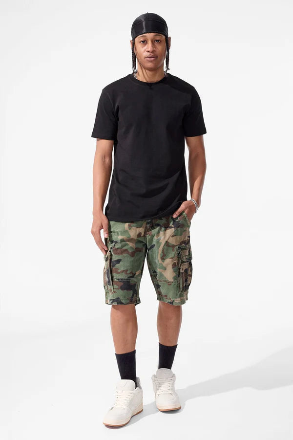 Camo Cargo Shorts