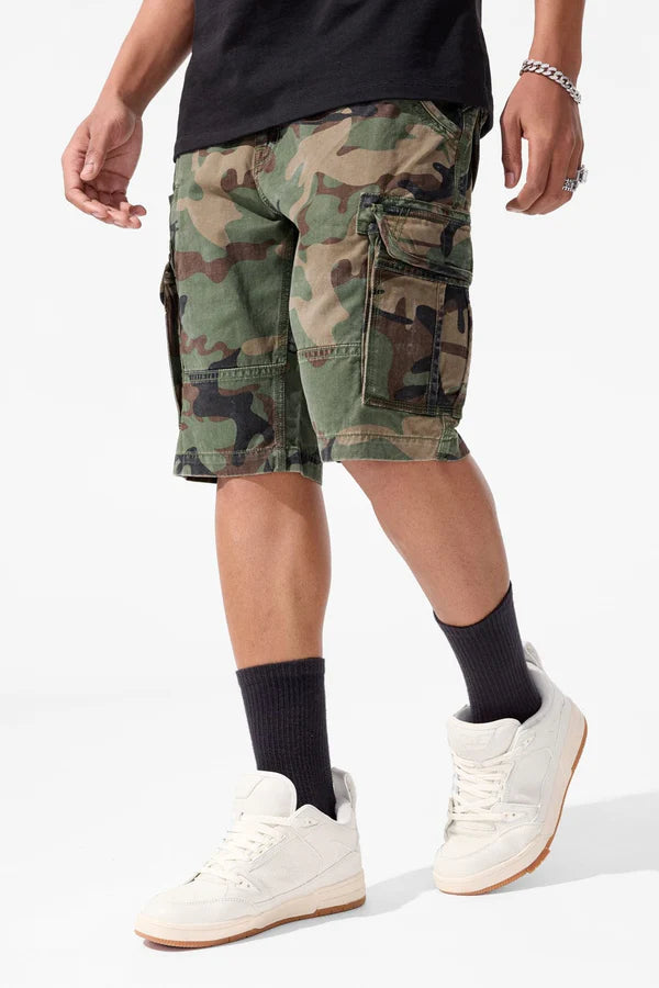 Camo Cargo Shorts