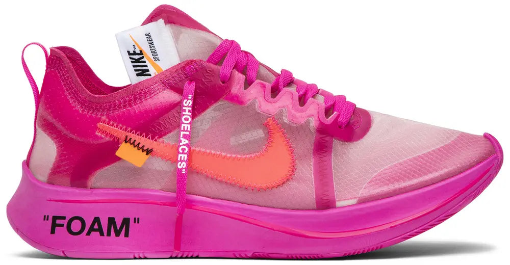 Off-White x Nike Zoom Fly SP 'Tulip Pink'