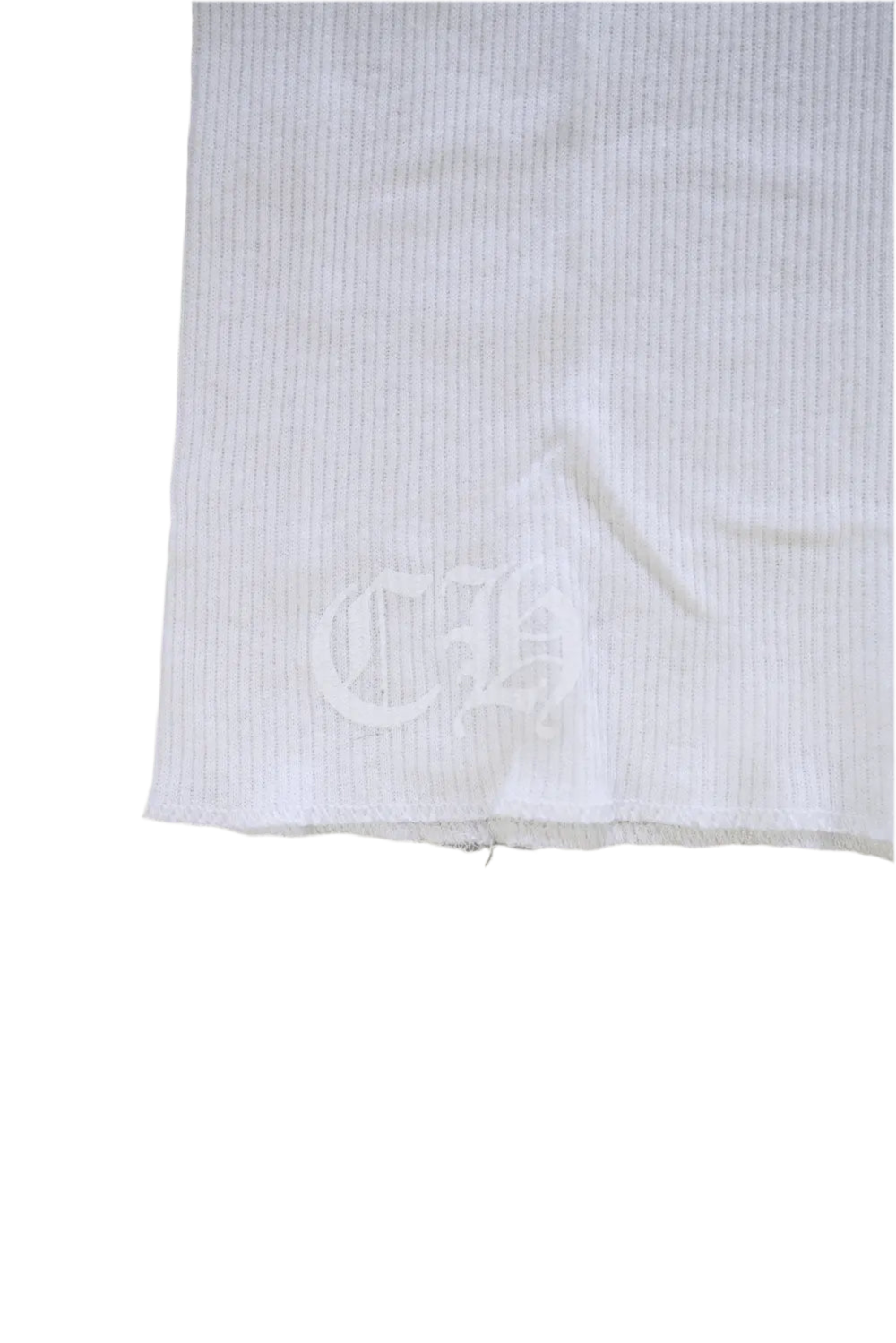 Chrome Hearts 'T Bar Rib' White/Pink Tank Top