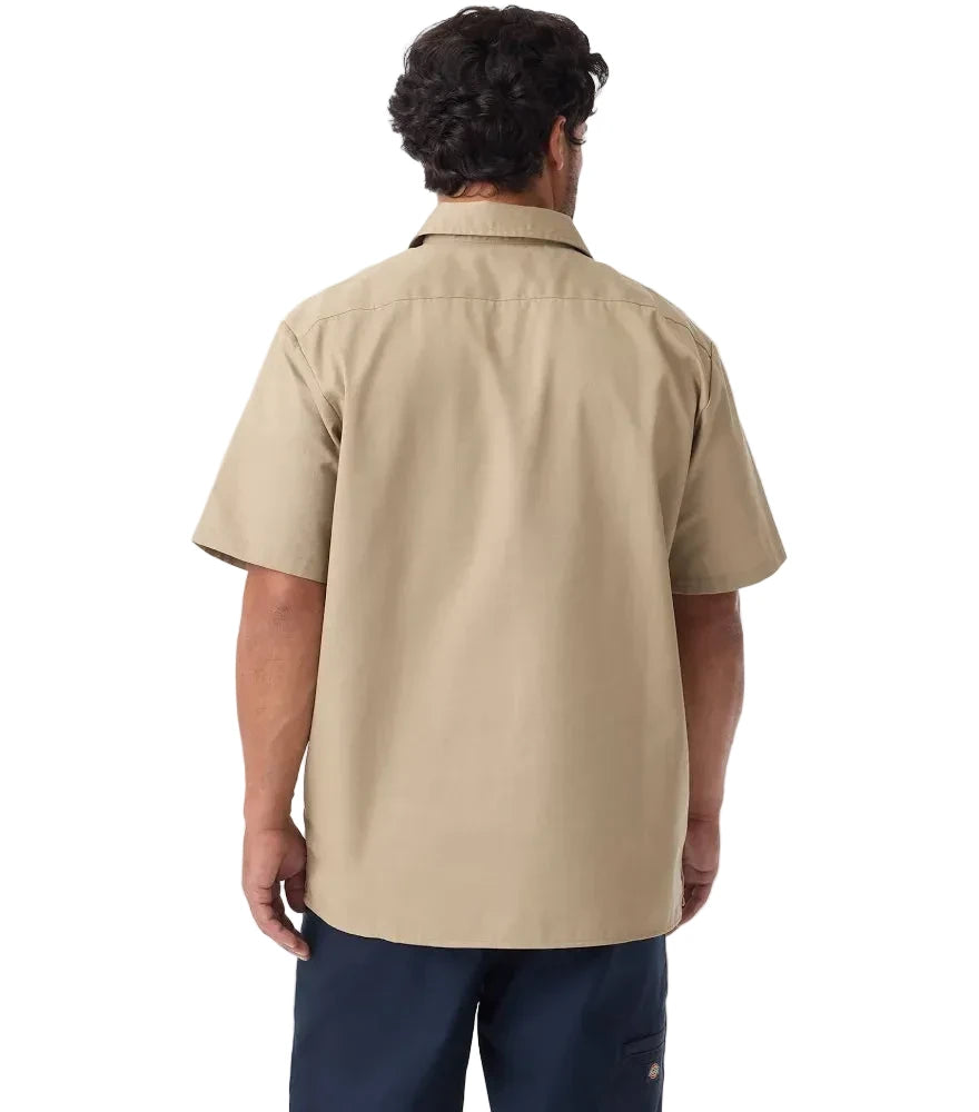 DICKIES 1/4 Zip Work Shirt ( Desert Sand)