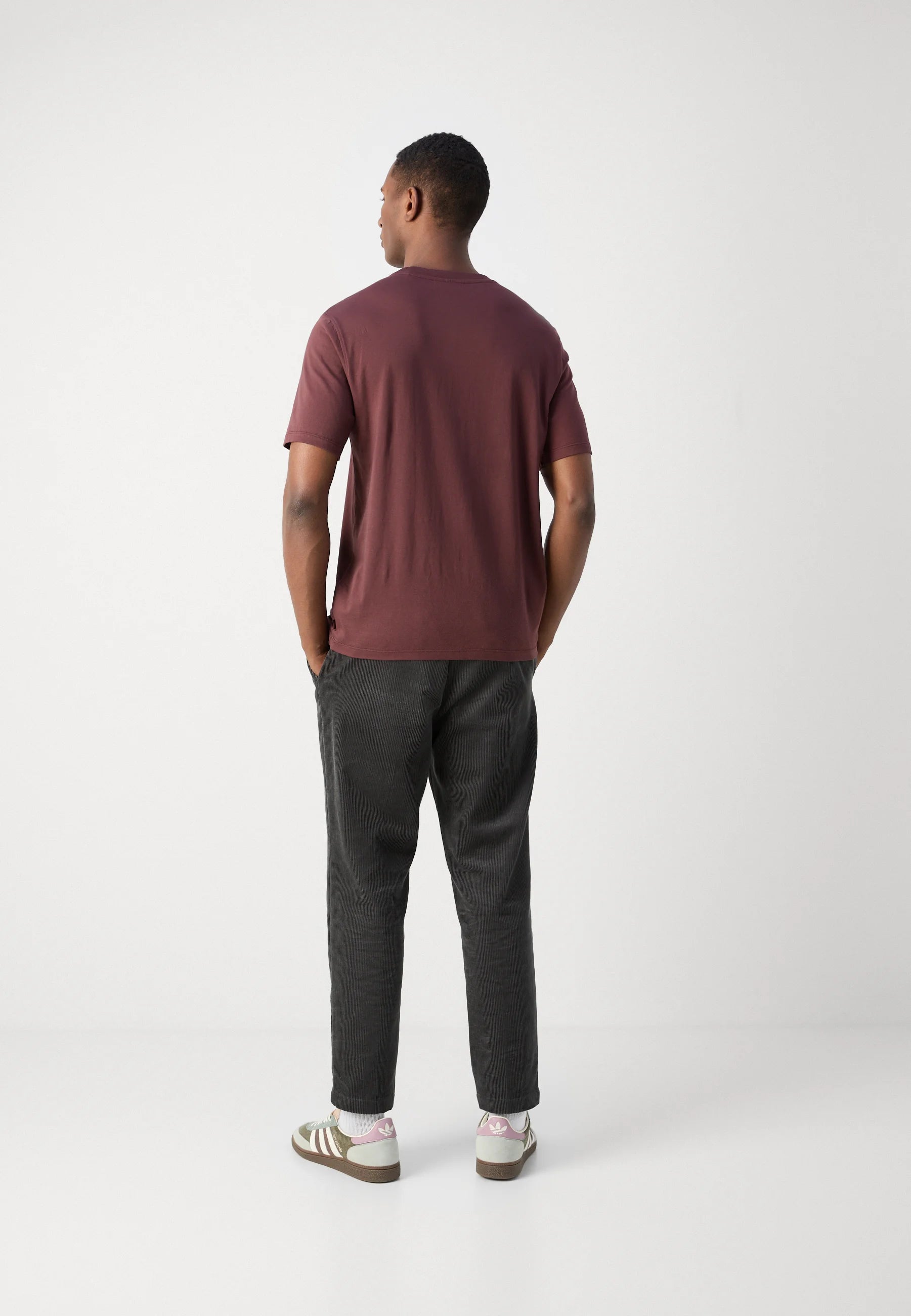 Men's Scotch & Soda Chest Artwork T-Shirt 7333-Rich Mahogany