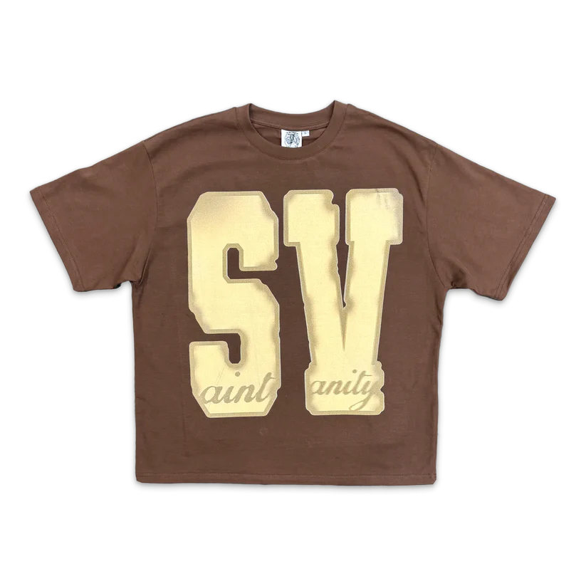 Saint Vanity Logo Tee Green