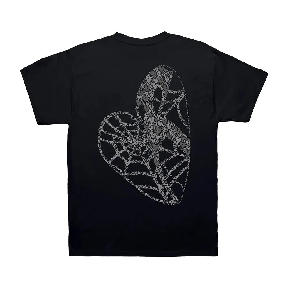 Revenge Broken Hearts Tee, Black