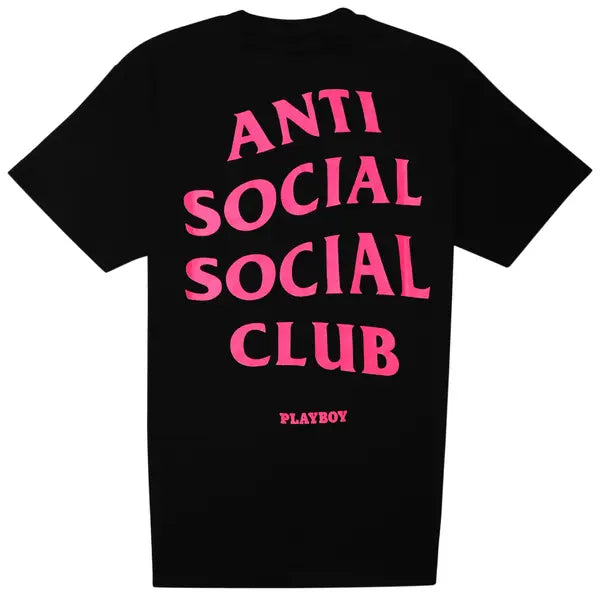 Anti Social Social Club x Playboy T-Shirt 'Black'