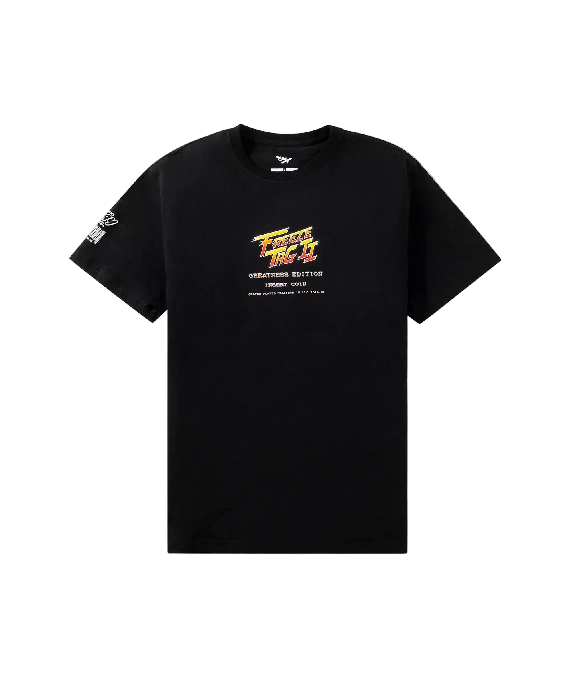 Paper Planes Tee Shirt - Freeze Tag (black)