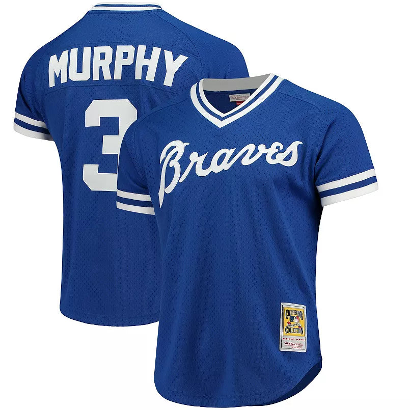 Men's Mitchell & Ness Dale Murphy Royal Atlanta Braves