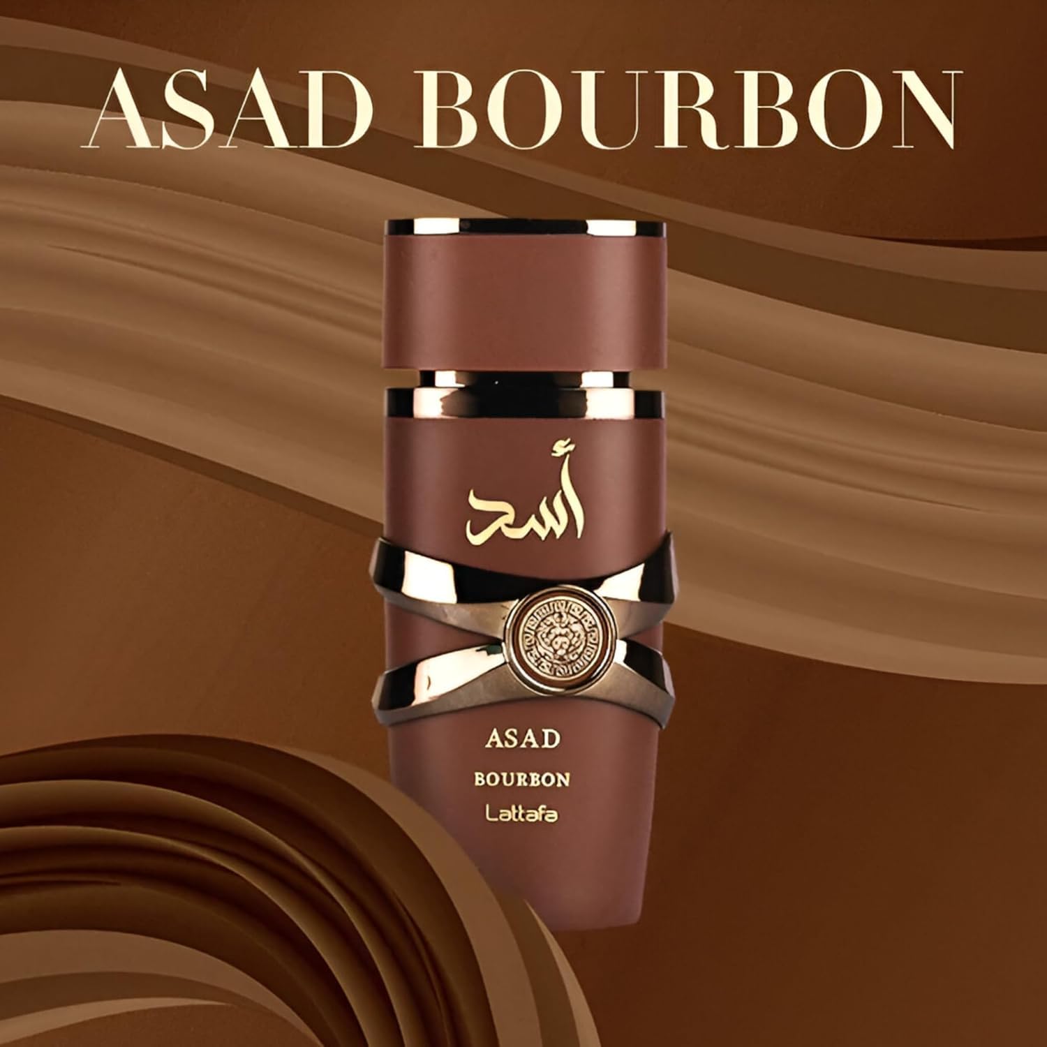 Lattafa Asad Bourbon for Unisex Eau de Parfum Spray