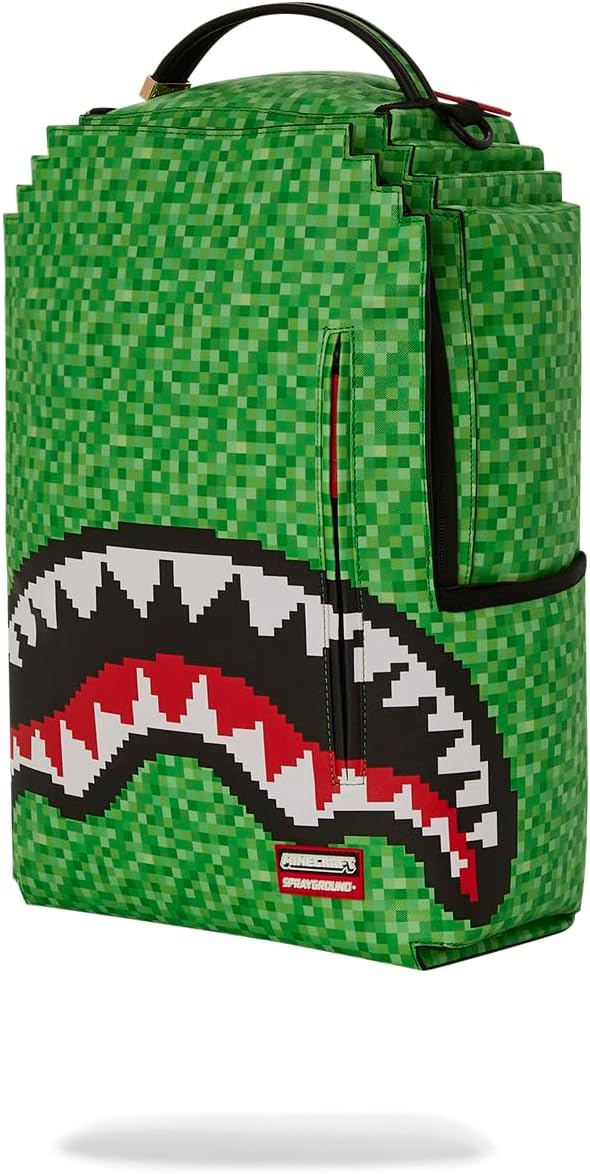 SPRAYGROUND MINECRAFT CREEPER SHARK BACKPACK