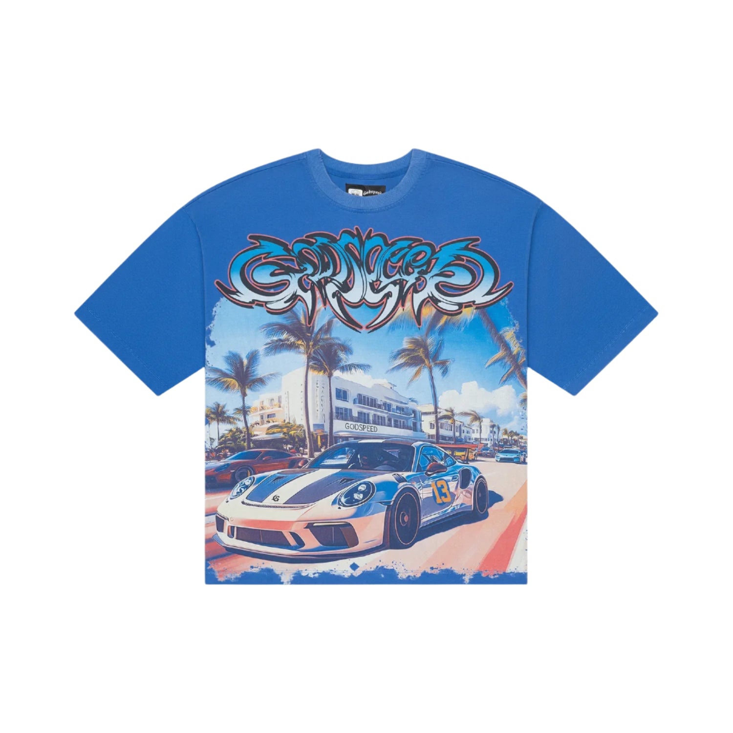 Car Meet Miami (Blue Wash)