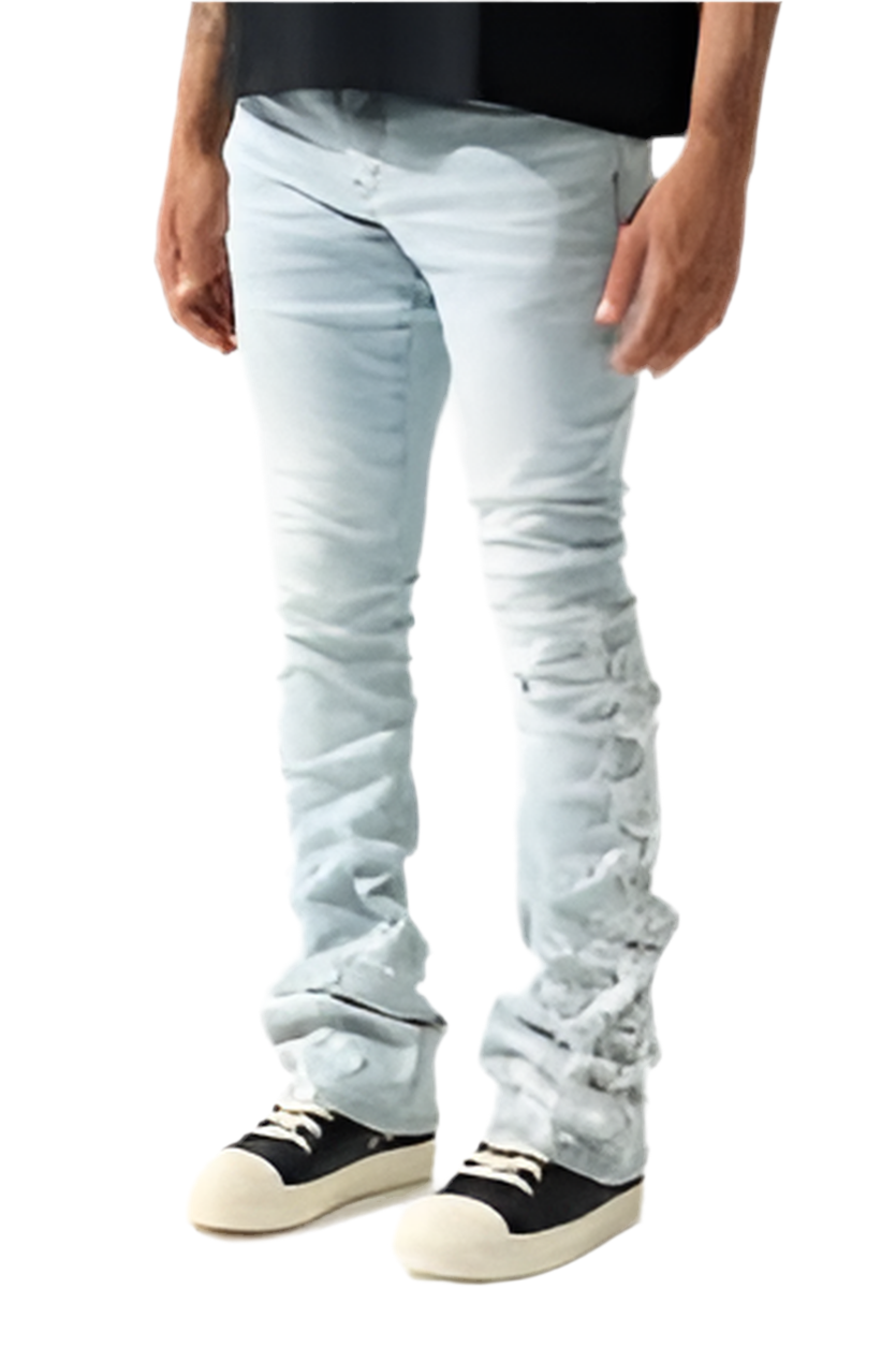 "GARDEN" Stacked Jeans serenede