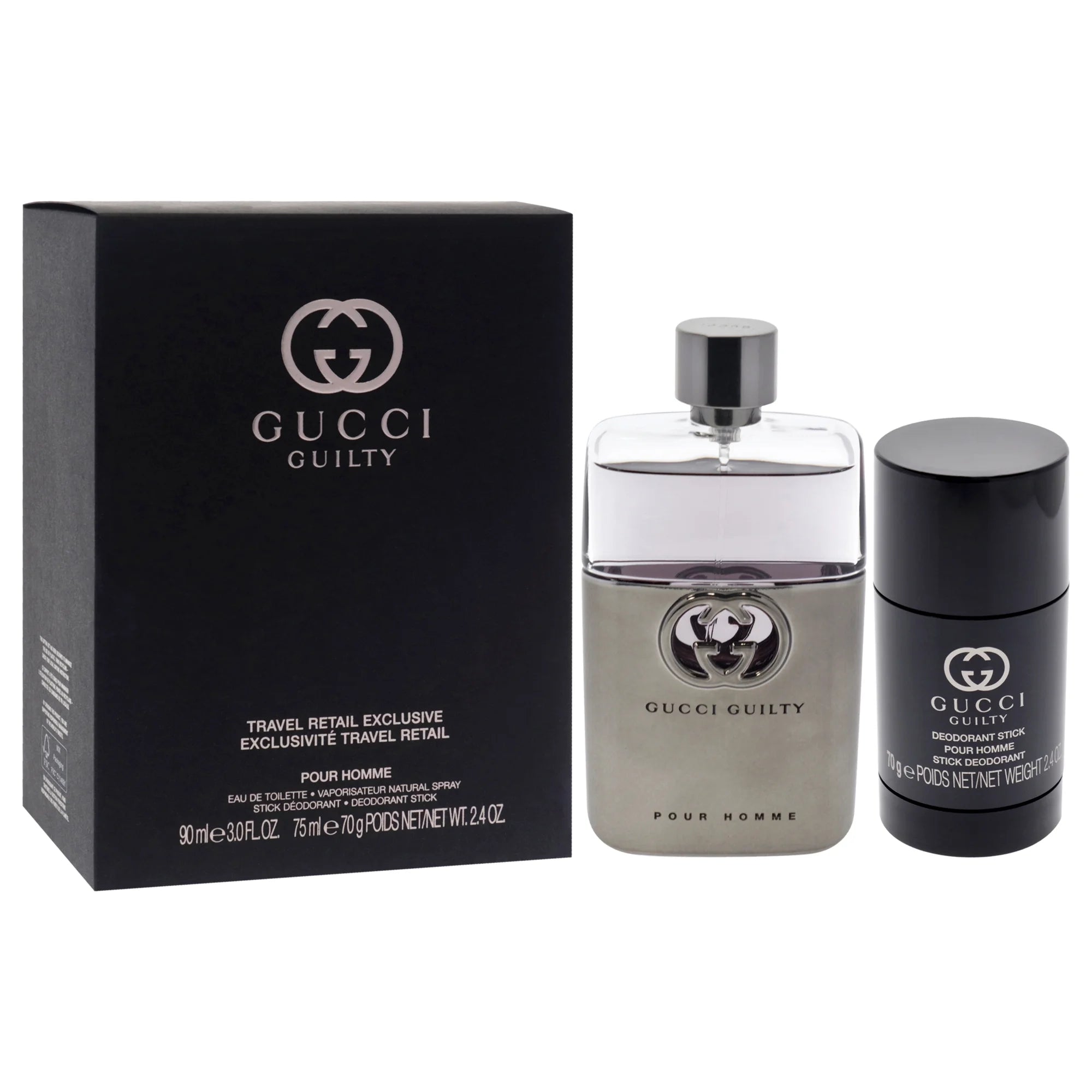 Gucci Guilty Pour Homme by Gucci 2 Piece Gift Set for Men
