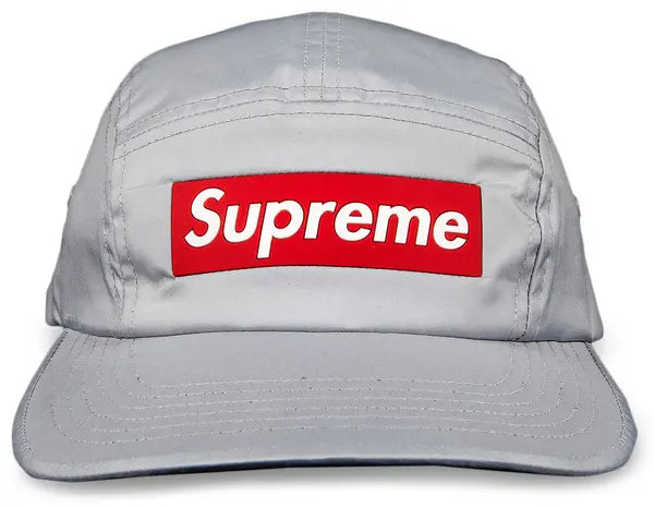 Supreme Inset Logo Camp Cap 'Grey'