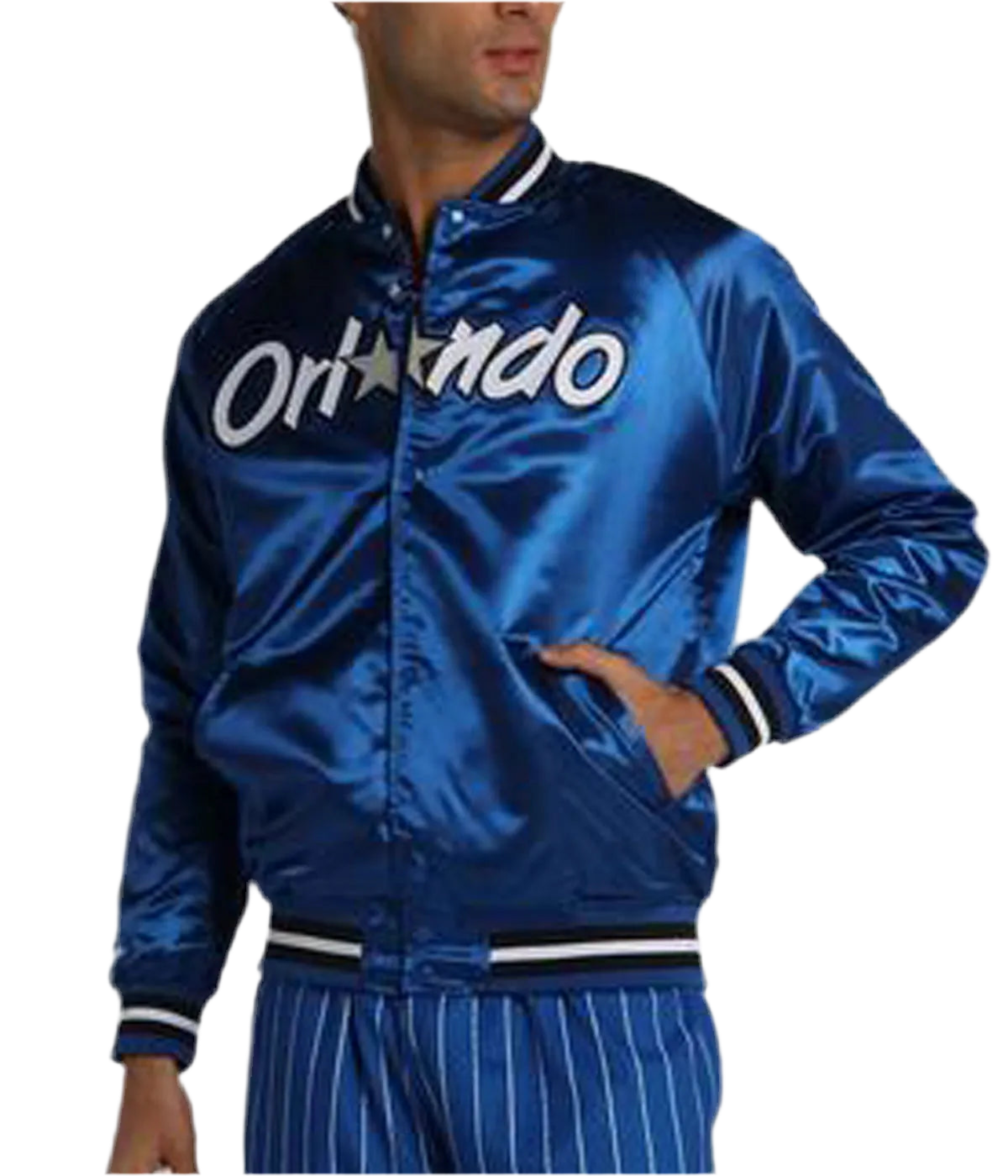 Orlando Magic Satin Blue Jacket