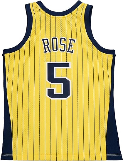 Men's Jalen Rose Gold Indiana Pacers 1999/00 Hardwood Classics Swingman Player Jersey