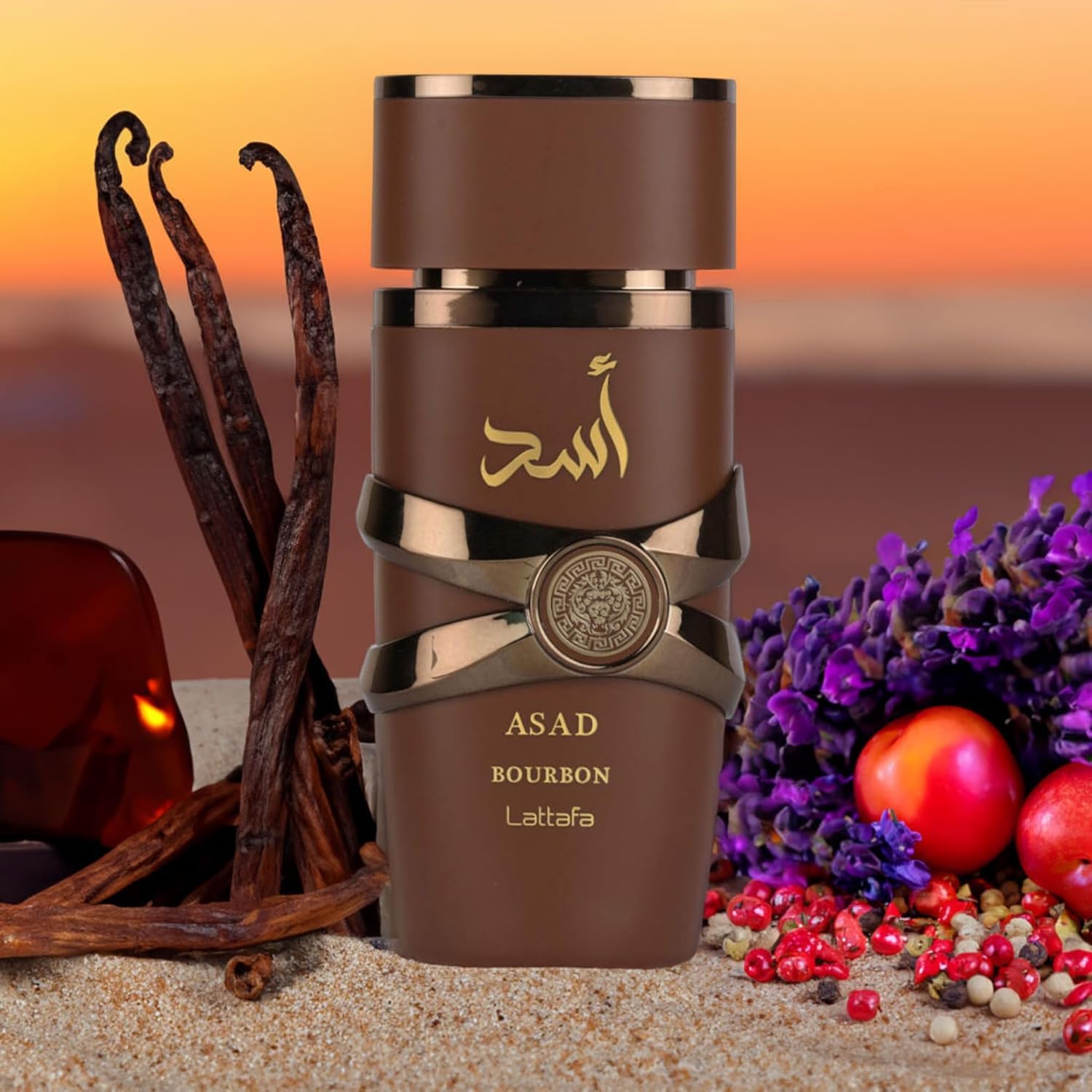 Lattafa Asad Bourbon for Unisex Eau de Parfum Spray