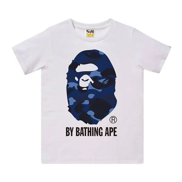 BAPE Color Camo By Bathing Ape Tee 'White/Blue'